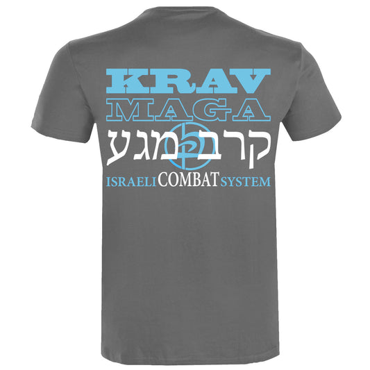 Dynamix Athletics T-Shirt Krav Maga Team - Grau/Blau