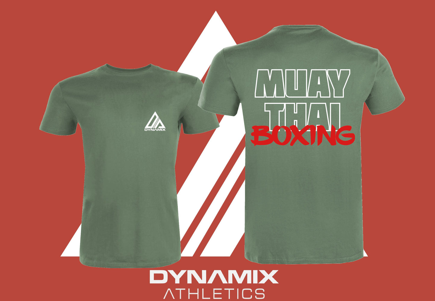 Dynamix Athletics T-Shirt Muay Thai Life - Military