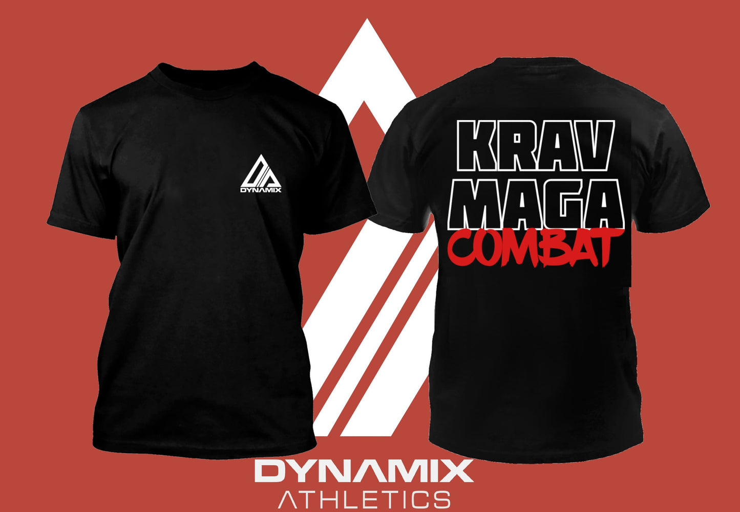 Dynamix Athletics T-Shirt Krav Maga Combat V2 - Schwarz