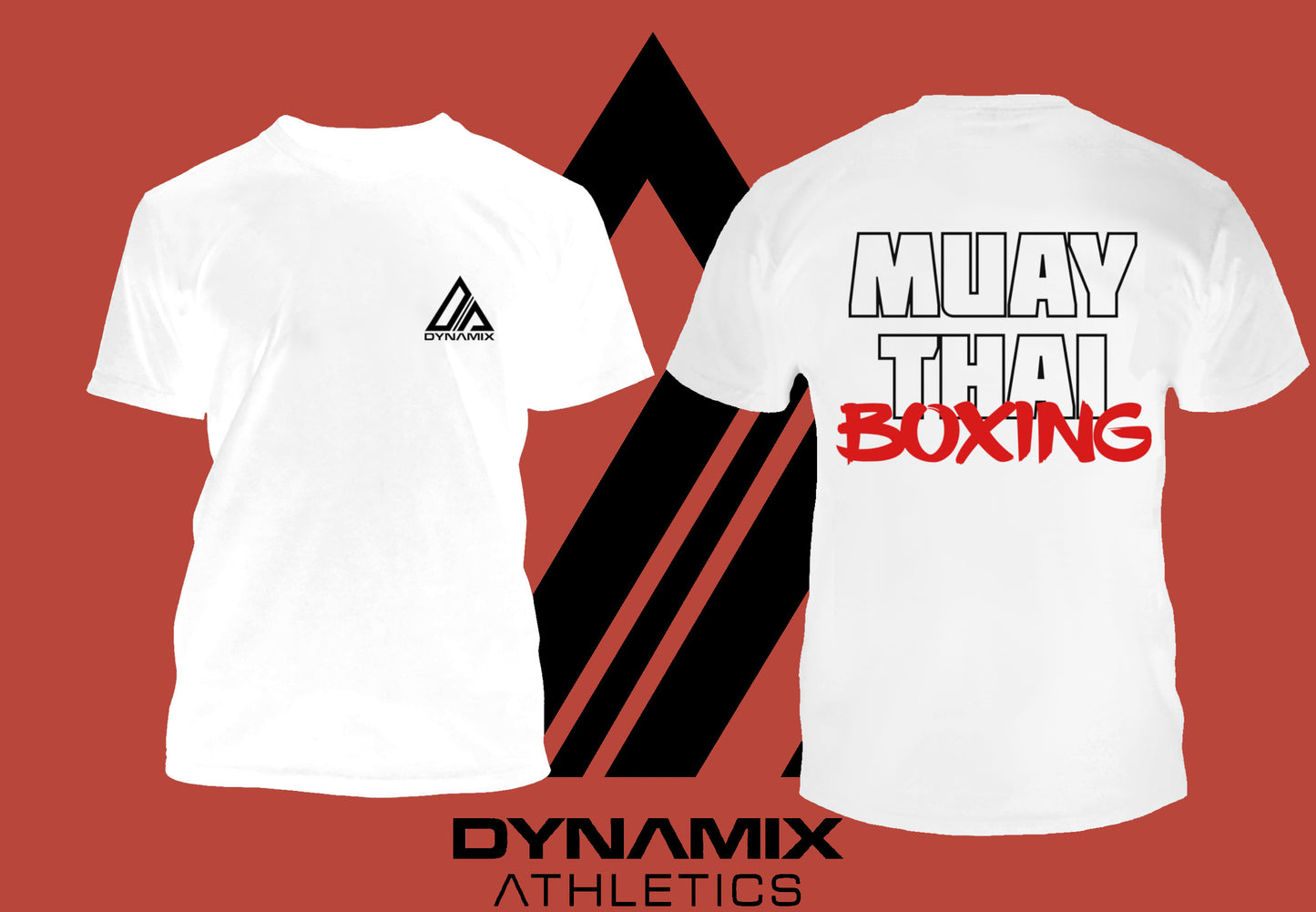 Dynamix Athletics T-Shirt Muay Thai Life - Weiß