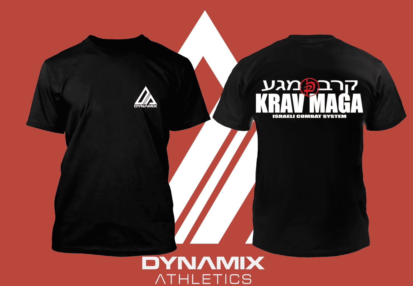 Dynamix Athletics T-Shirt Krav Maga Combat - Schwarz