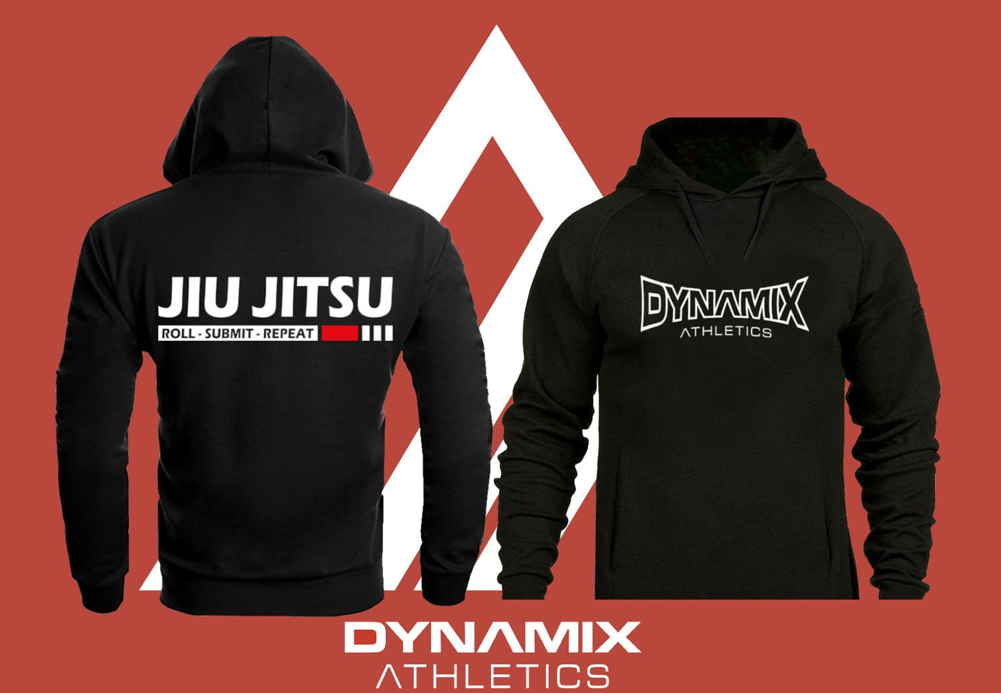 Dynamix Athletics Hoodie Jiu Jitsu Submit - Schwarz