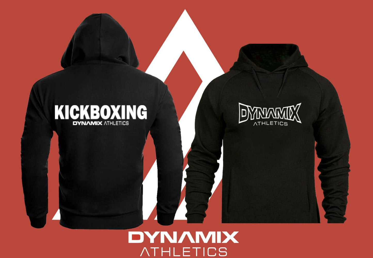 Dynamix Athletics Hoodie Kickboxing Classic - Schwarz