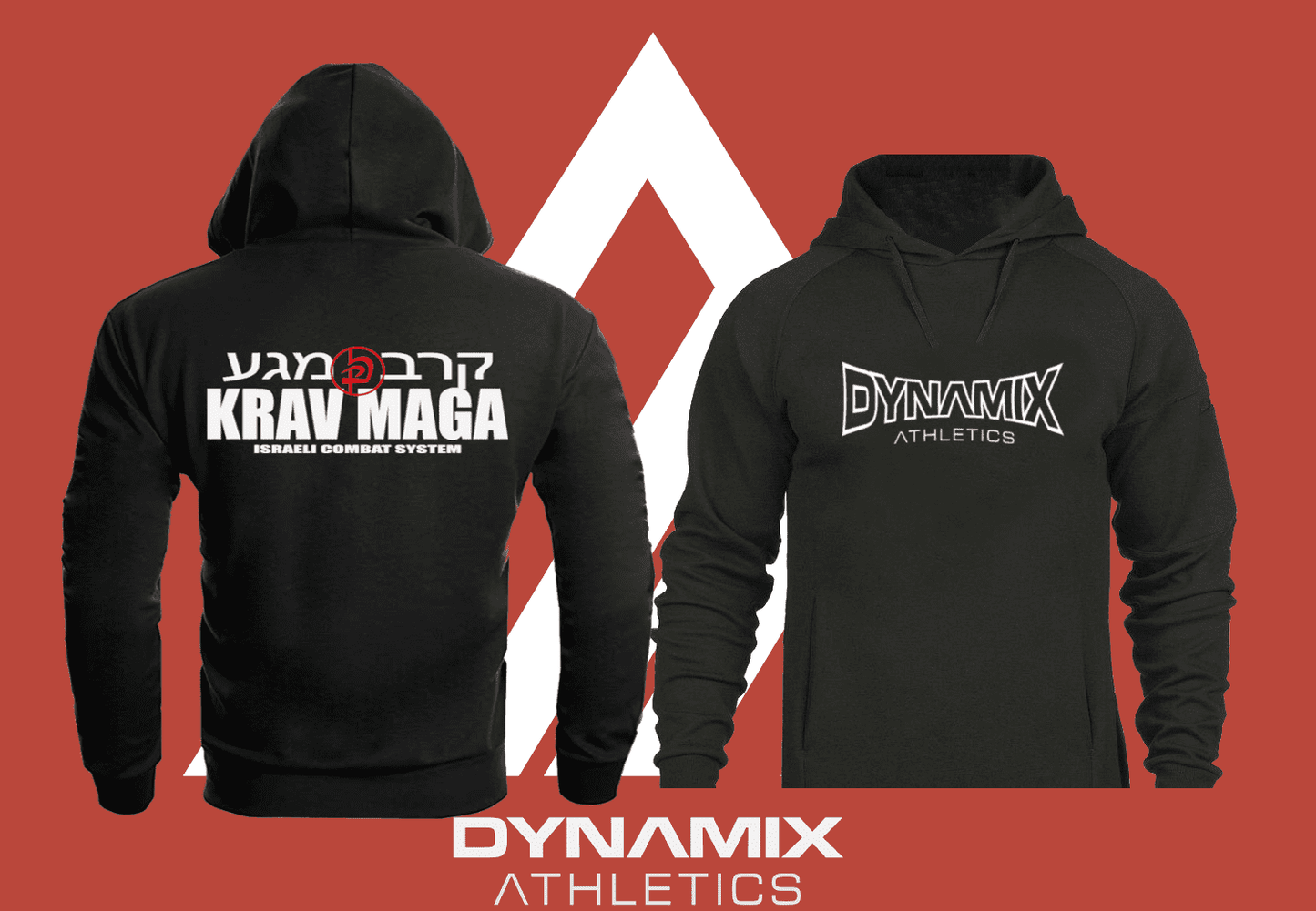 Dynamix Athletics Hoodie Krav Maga Combat - Schwarz