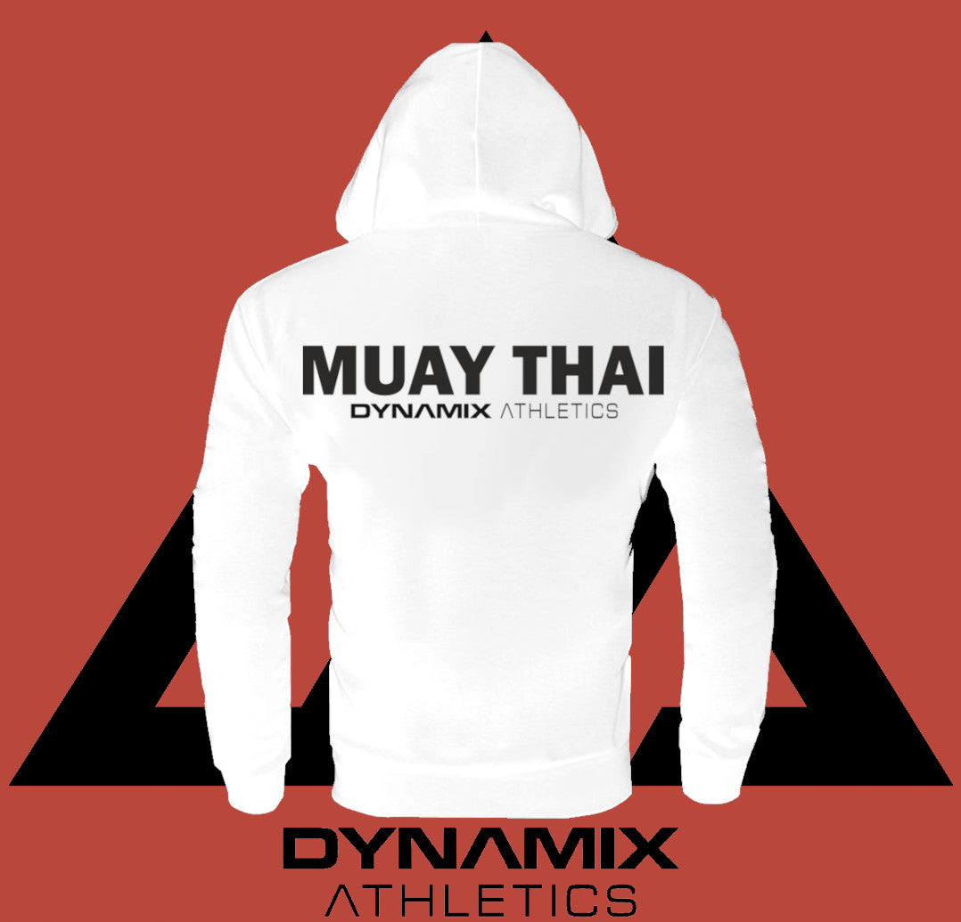 Dynamix Athletics Hoodie Muay Thai Classic - Weiß