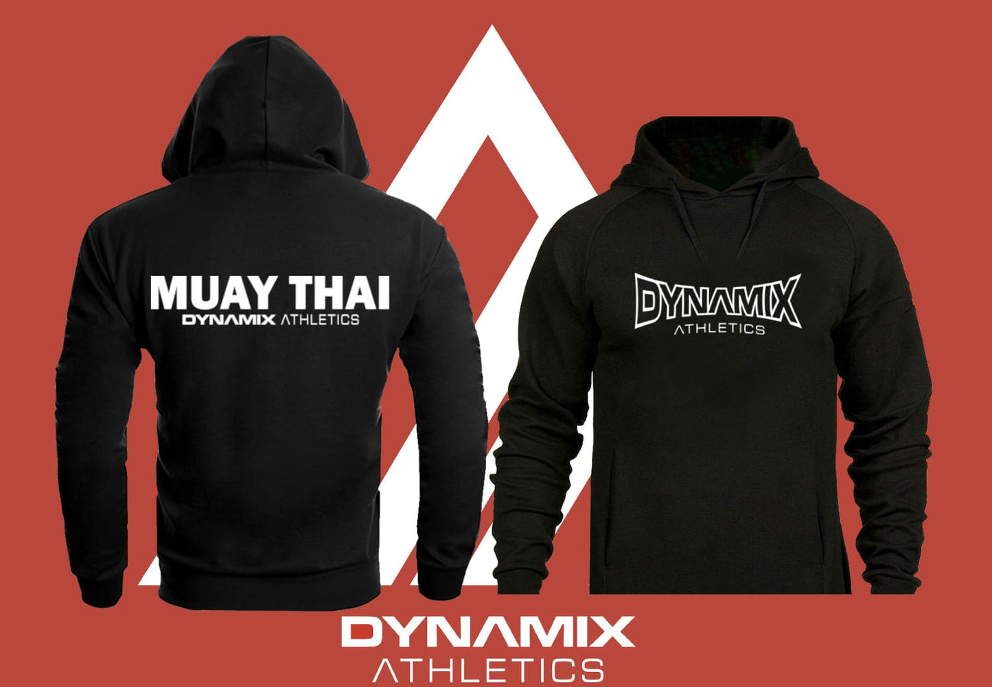 Dynamix Athletics Hoodie Muay Thai Classic - Schwarz