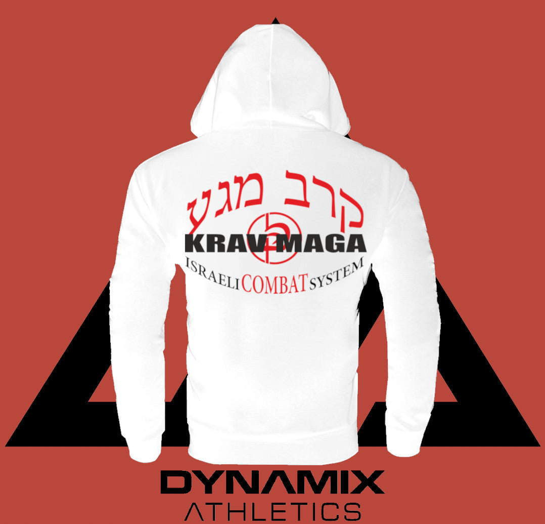 Dynamix Athletics Hoodie Krav Maga System - Weiß