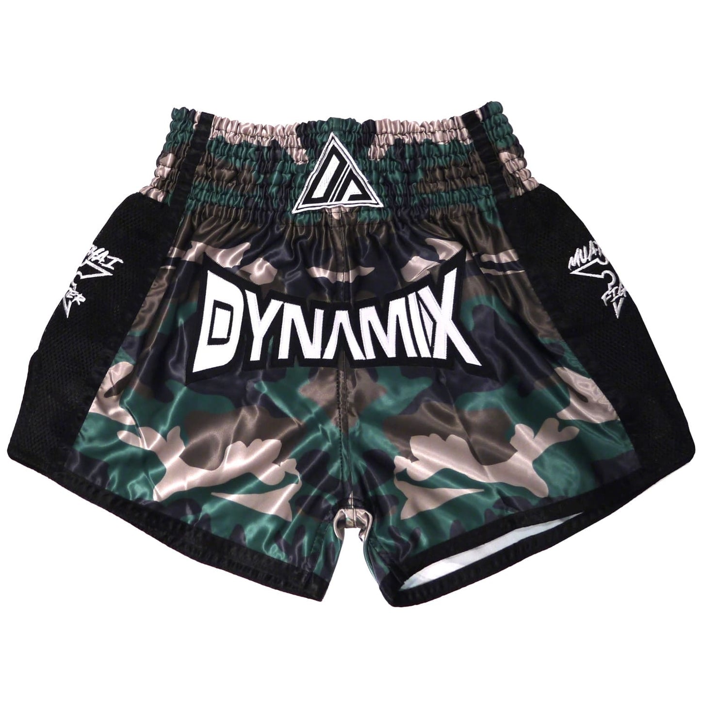 Dynamix Athletics Muay Thai Shorts Military - Green Camo