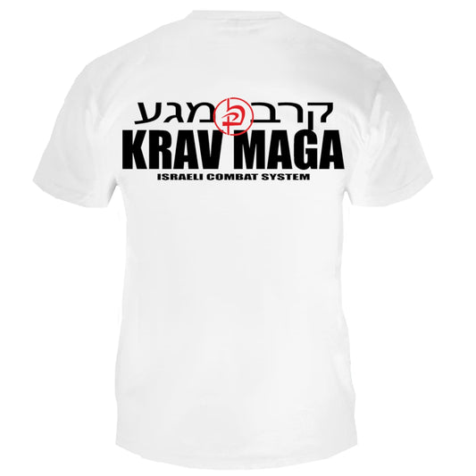 Dynamix Athletics T-Shirt Krav Maga Combat - Weiß