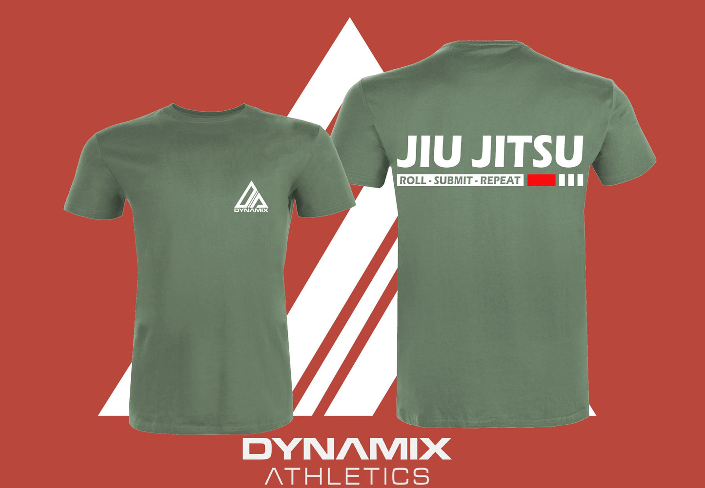 Dynamix Athletics T-Shirt Jiu Jitsu Submit - Military