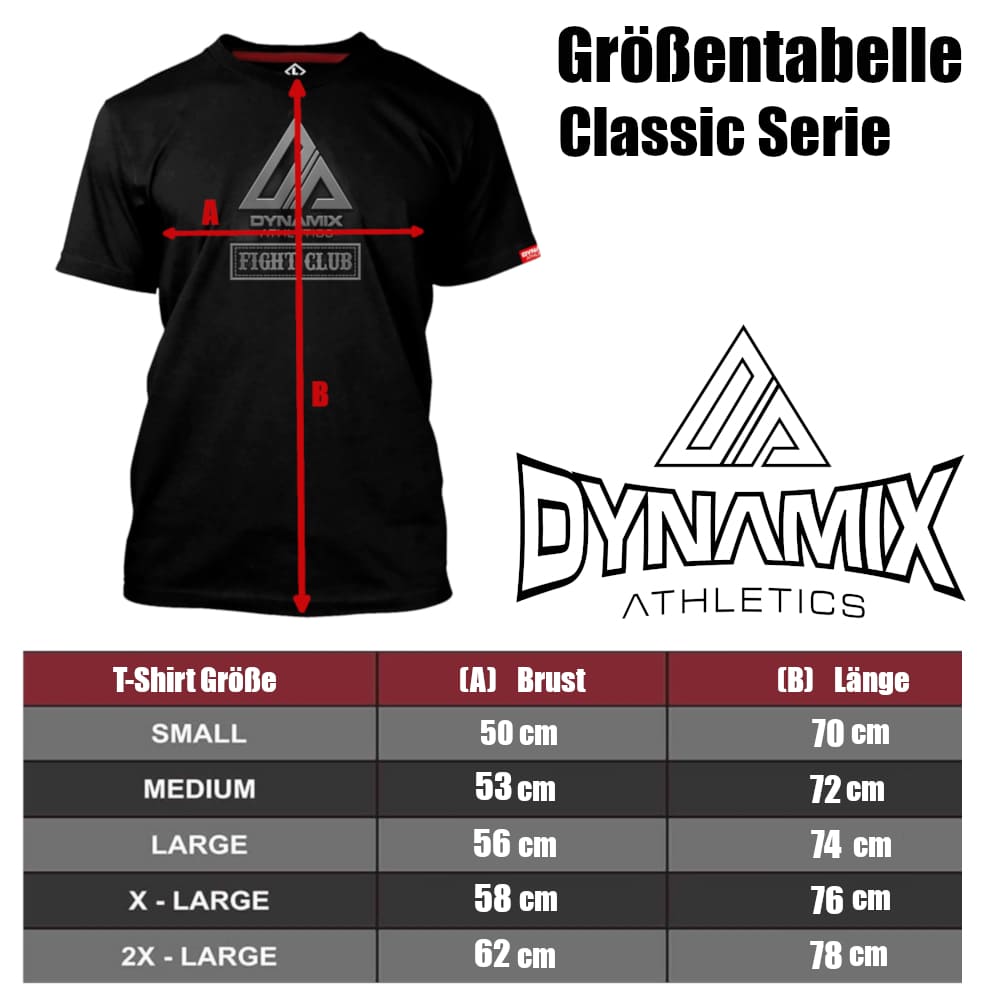 Dynamix Athletics T-Shirt Jiu Jitsu Classic - Schwarz