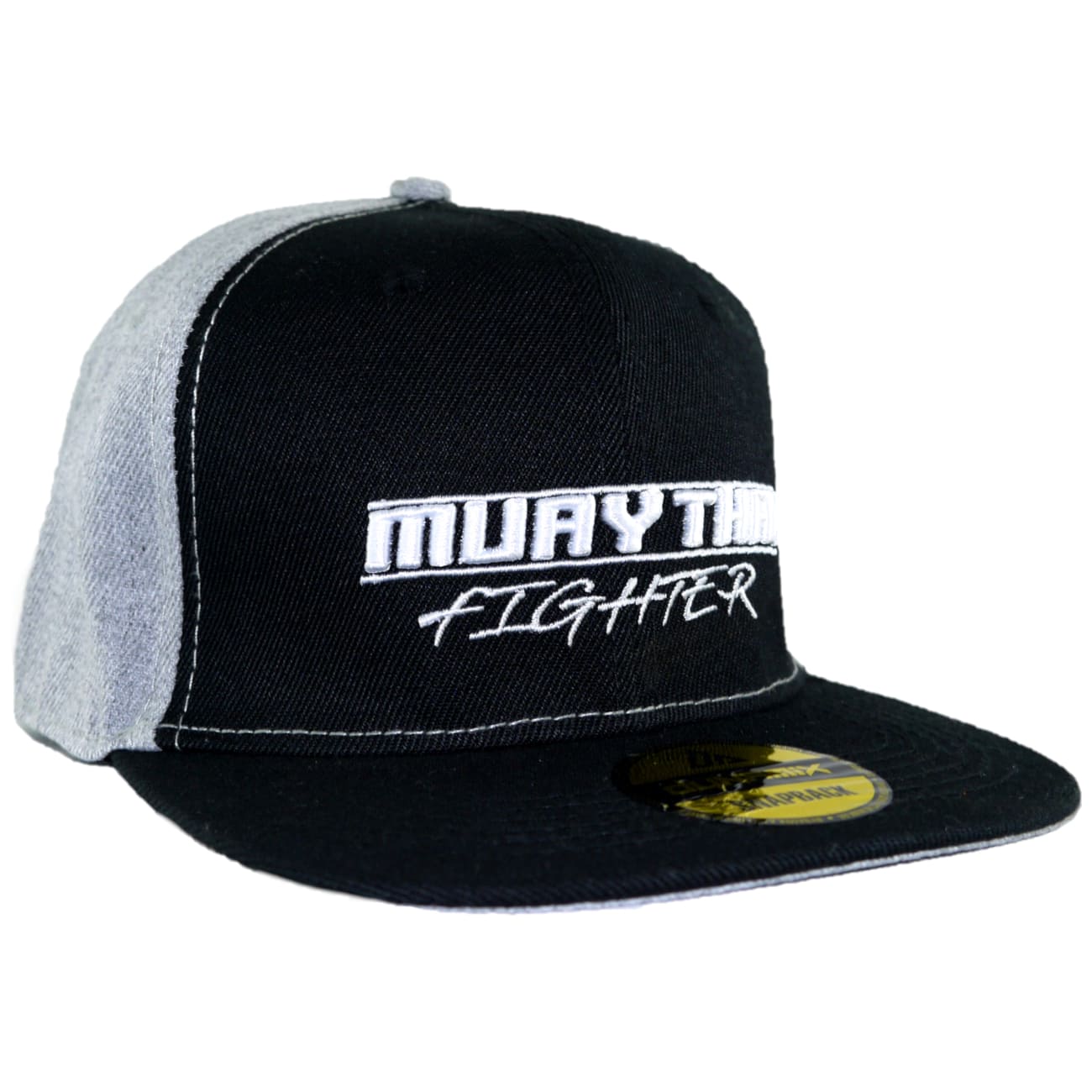 Dynamix Athletics Snapback Cap "Muay Thai" - Schwarz/Grau