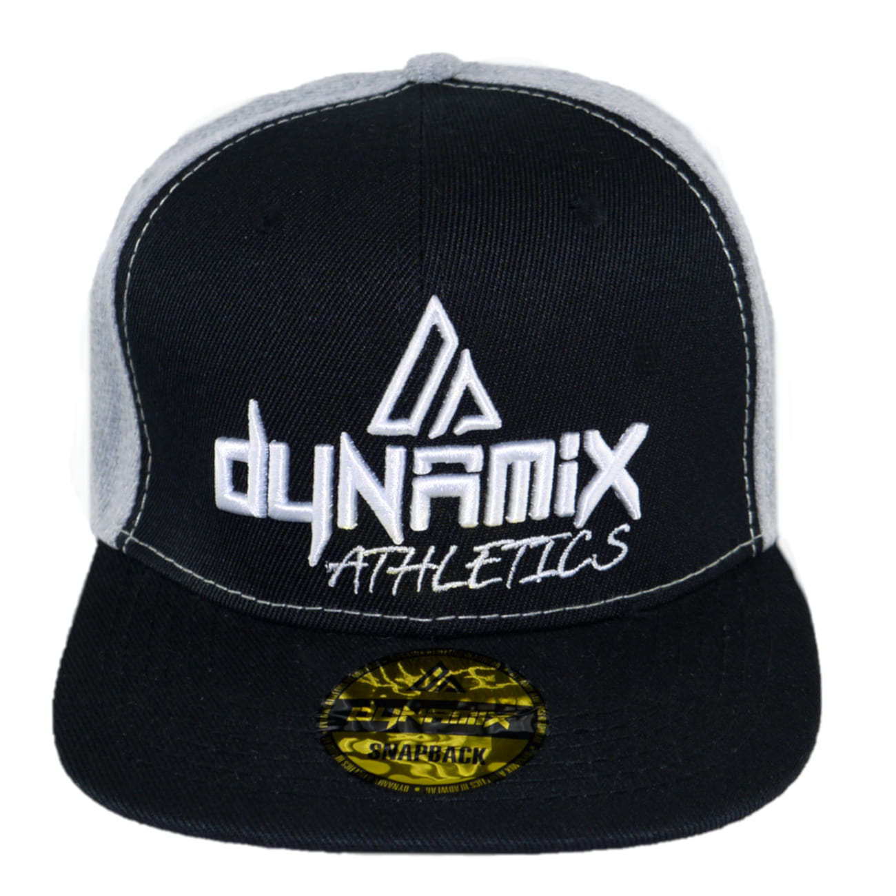 Dynamix Athletics Snapback Cap "Unit" - Schwarz/Grau