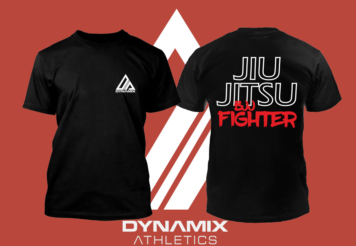 Dynamix Athletics T-Shirt Jiu Jitsu Life - Schwarz