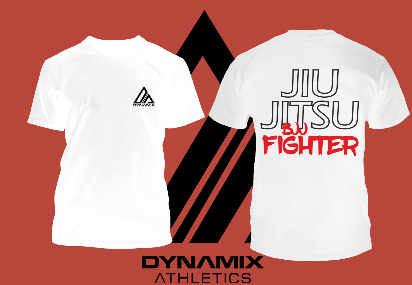 Dynamix Athletics T-Shirt Jiu Jitsu Life - Weiß