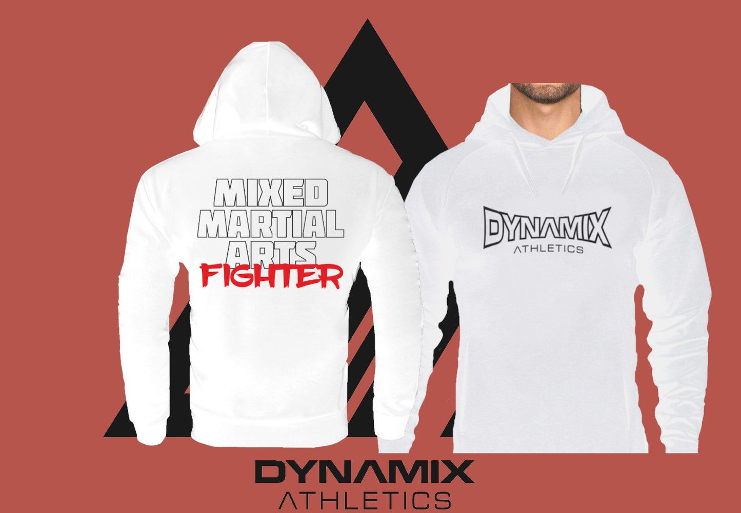 Dynamix Athletics Hoodie MMA Life - Weiß